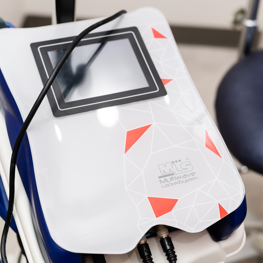 MLS Multiwave Locked System laser therapy device with touchscreen